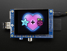 Display Touchscreen 2.8inch PiTFT 320x240 capacitief  Adafruit 1983