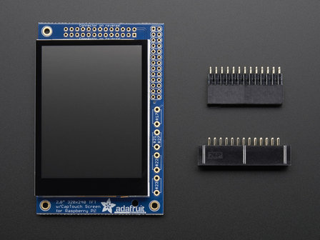 Display Touchscreen 2.8inch PiTFT 320x240 capacitief  Adafruit 1983