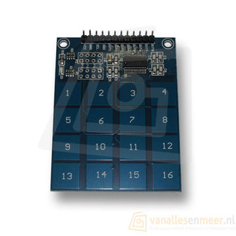 TTP229 16-kanaals Capacitive Touch PAD Sensor 