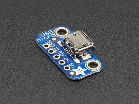 USB Micro-B Breakout Board  van Adafruit 1833