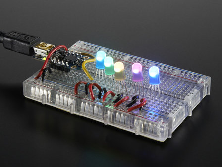 NeoPixel LED RGB diffuus 5mm through-hole WS2811 van Adafruit 1938