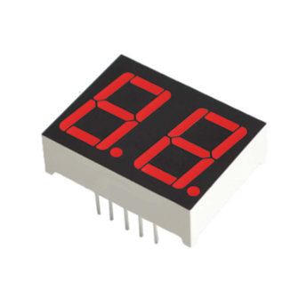 7 Segment 2 digits LED display Rood CC 0.56 inch