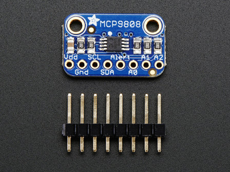 MCP9808  I2C temperatuursensor  Adafruit 1782