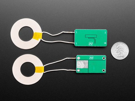 Inductieve oplaadset voor hoge stroomsterkte - 5V @ 1.3A max Adafruit 4430