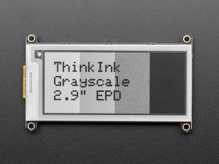 2.9&quot; Grayscale eInk / ePaper Display FeatherWing - 4 Level Grayscale Adafruit 4777