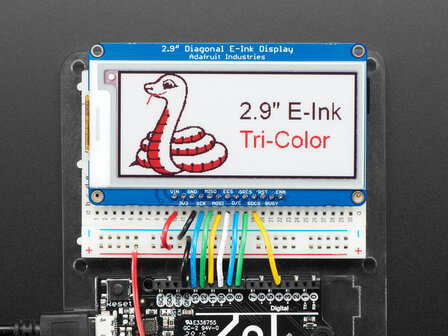 2.9&quot; Red/Black/White eInk Display Breakout - THINK INK Adafruit 1028