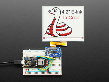 eInk Breakout Friend with 32KB SRAM Adafruit 4224