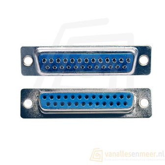 DB25 Female serial connector