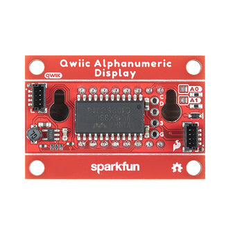 Qwiic Alphanumeric Display - Pink  Sparkfun 16919