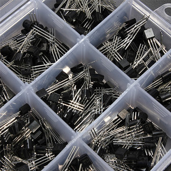 Transistor TO-92 Assortment Box Kit 600 stuks