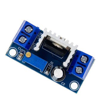 LM317 Step down power module verstelbaar 4.5-40V naar 1.2-37V 