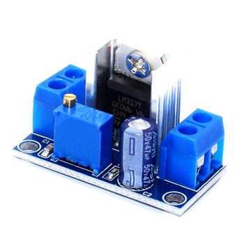 LM317 Step down power module verstelbaar 4.5-40V naar 1.2-37V 