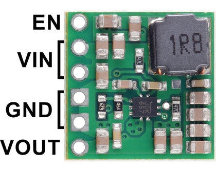 7.5V Step-Up Voltage Regulator U3V40F7 Pololu 4014