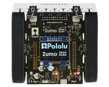 Zumo 32U4 OLED Robot (Assembled with 100:1 HP Motors) Pololu 4993