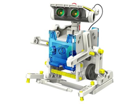 EDUCATIEVE ROBOTKIT OP ZONNE-ENERGIE - 14-IN-1