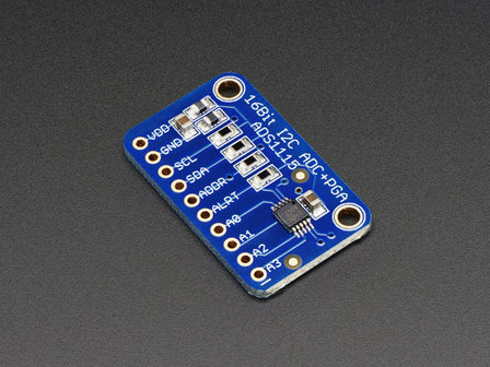 MADC ADS1115 16-Bit breakout - 4 kanaals programmeerbare versterker adafruit 1085