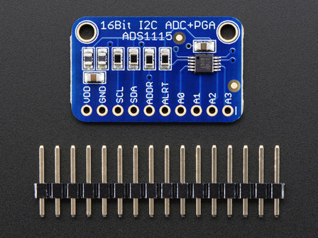 MADC ADS1115 16-Bit breakout - 4 kanaals programmeerbare versterker adafruit 1085