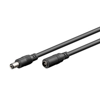 5m Verlengkabel met DC connector - 2,1 x 5,5 mm - 12V / 1A - 5 meter