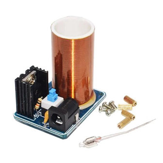 Tesla Coil mini zelfbouw kit DIY