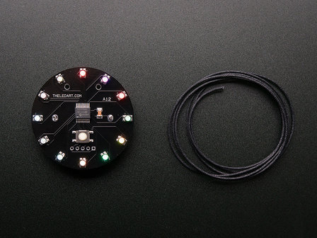 De LED Artist A12 - RGB LED Wearable van Adafruit 1574
