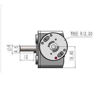 JGY370 6 rpm wormwielmotor DC 12v reductie omkeerbare zelfborgende motor