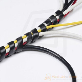 Flexibele Spiraal Kabelslang 4mm  - 20 Meter Lang
