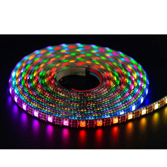 WS2812B Afzonderlijk adresseerbare LED-strips 5m 300 pixels 5050 RGB SMD