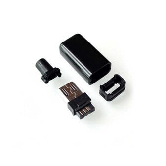 Micro USB 4pin Stekker Connector Male