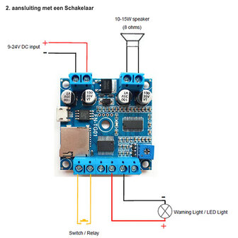 MP3 afspeel module FN-TG01