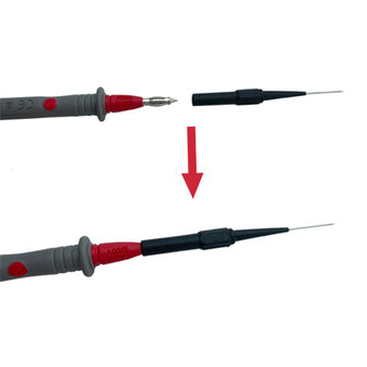 Multimeter Meetsnoeren Probe Tip Naald set van 2