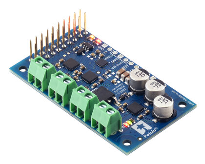 Motoron M3H256 Triple Motor Controller for Raspberry Pi (Connectors Soldered) Pololu 5033