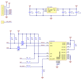 VL53L5CX Time-of-Flight 8&times;8-Zone Distance Sensor Carrier with Voltage Regulator, 400cm Max Pololu 3417