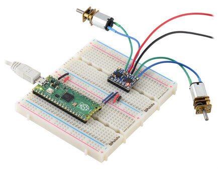 Motoron M2T256 Dual I&sup2;C Motor Controller (Header Pins Soldered) Pololu 5064