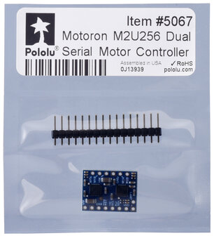 Motoron M2U256 Dual Serial Motor Controller Pololu 5067