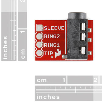 TRRS 3.5mm Jack Breakout  Sparkfun BOB-11570