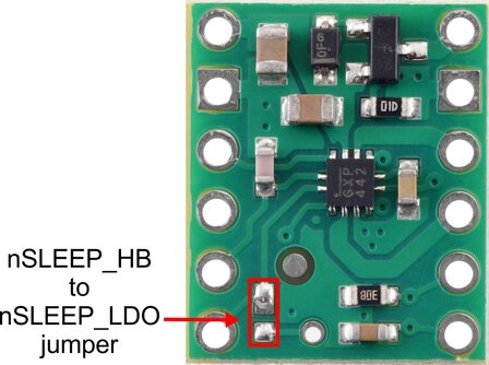 MP6550 Single Brushed DC Motor Driver Carrier Pololu 4733