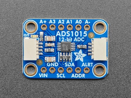 ADS1015 12-Bit ADC - 4 Channel with Programmable Gain Amplifier  adafruit 1083