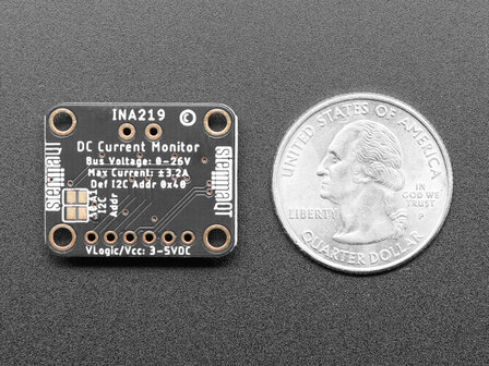 NA219 High Side DC Current Sensor Breakout - 26V &plusmn;3.2A Max - STEMMA QT Adafruit 904