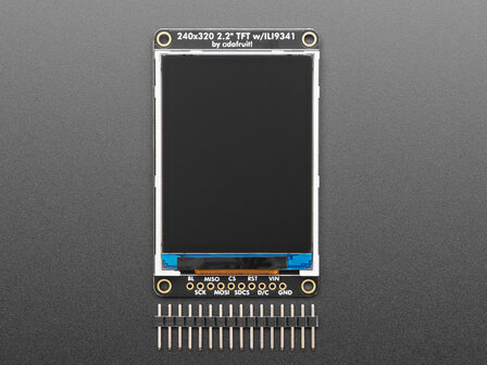2.2&quot; 18-bit color TFT LCD display with microSD card breakout - EYESPI Connector Adafruit 1480
