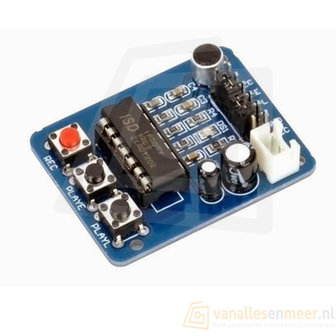 Voice recorder en speler module ISD1820