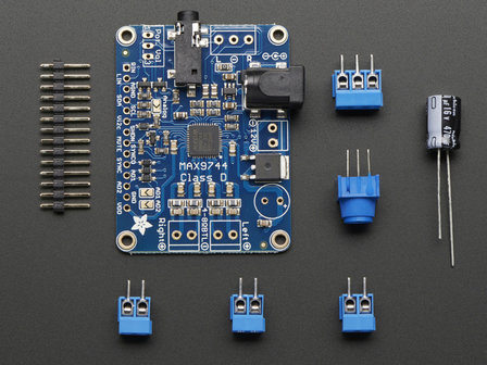 Stereo 20W Klasse D Audio versterker - MAX9744 Adafruit 1752