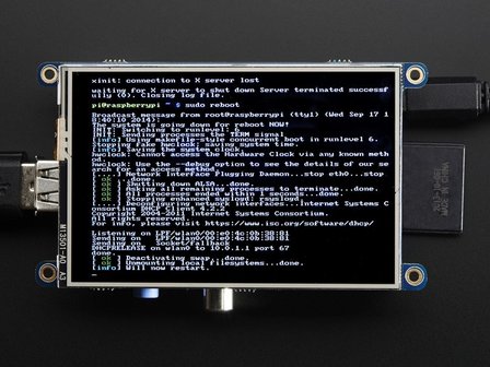 PiTFT  480x320 3.5 inch TFT + Touchscreen voor Raspberry Pi Adafruit 2097