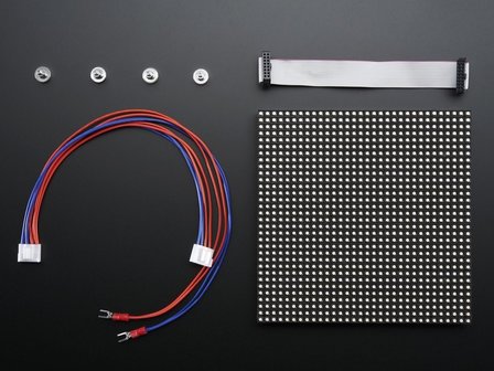 32x32 RGB LED Matrix Panel - 5mm  Adafruit 2026