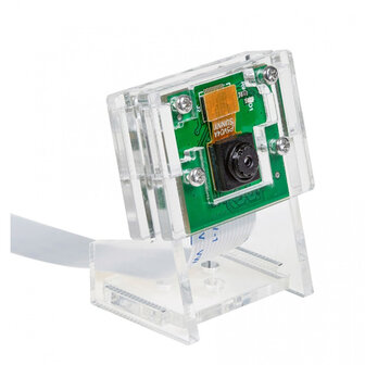 Beugel voor camerabehuizing transparant acryl voor offici&euml;le Raspberry Pi-camera