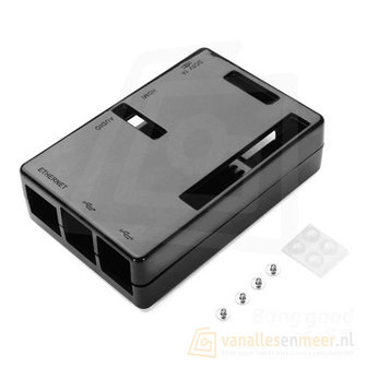 Hard Case Behuizing Geschikt Voor Raspberry Pi 2/3 model B / B+