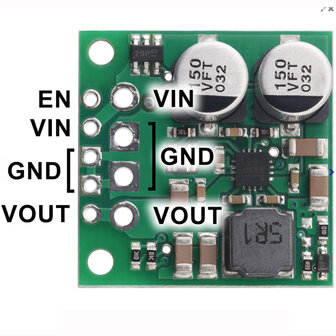 15V, 2.5A Step-Up/Step-Down Voltage Regulator S13V25F15 Pololu 4985