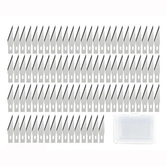 Losse Scalpel Mesjes | 100 Stuks | Scalpelmesjes | Scalpel Mesjes | Hobbymes | Chirurgisch Mesje