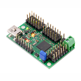 Mini Maestro 18-Channel USB Servo Controller (Assembled) Pololu 1354