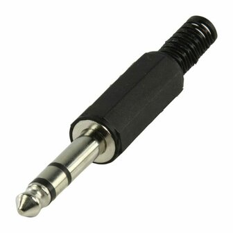 6.35mm audio stekker Stereo Plug Male