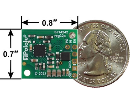 9V, 2.9A Step-Down Voltage Regulator D30V30F9 Pololu 4895